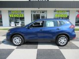 2018 Caspian Blue Nissan Rogue S AWD #134641088