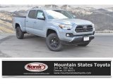 2019 Cement Gray Toyota Tacoma SR5 Double Cab 4x4 #134640840