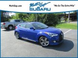 2014 Marathon Blue Hyundai Veloster Turbo #134641077