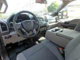 2019 Ford F350 Super Duty XL SuperCab 4x4 Earth Gray Interior