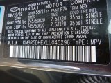 2020 Palisade Color Code for Steel Graphite - Color Code: P7V
