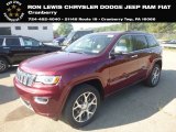 2019 Velvet Red Pearl Jeep Grand Cherokee Overland 4x4 #134690688