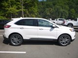 2019 White Platinum Ford Edge Titanium AWD #134690768