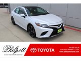 2019 Wind Chill Pearl Toyota Camry XSE #134690792