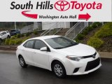 2014 Super White Toyota Corolla LE Eco #134708945