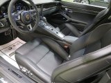 2018 Porsche 911 Turbo S Cabriolet Black/Acid Green Interior