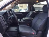 2019 Ram 3500 Tradesman Regular Cab Chassis Black/Diesel Gray Interior