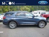 2020 Blue Metallic Ford Explorer Limited 4WD #134742617