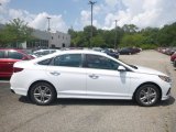 2019 Quartz White Pearl Hyundai Sonata SEL #134742593