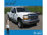 2000 Oxford White Ford F250 Super Duty XLT Extended Cab 4x4 #134766095