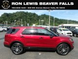 2017 Ruby Red Ford Explorer Sport 4WD #134765990
