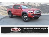 2017 Barcelona Red Metallic Toyota Tacoma TRD Off Road Double Cab 4x4 #134765947