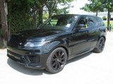 Santorini Black Metallic Land Rover Range Rover Sport in 2020