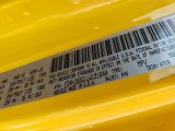 2020 Wrangler Unlimited Color Code for Hellayella - Color Code: PYV