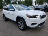 2020 Bright White Jeep Cherokee Limited 4x4 #134791023