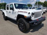 2020 Bright White Jeep Gladiator Rubicon 4x4 #134791019