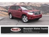 2009 Salsa Red Pearl Toyota Highlander Limited 4WD #134809122