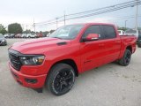 2020 Flame Red Ram 1500 Big Horn Night Edition Crew Cab 4x4 #134809229