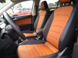 2019 Volkswagen Tiguan SEL Premium 4MOTION Saffrano Orange/Black Interior