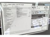 2019 Mercedes-Benz GLC AMG 43 4Matic Coupe Window Sticker