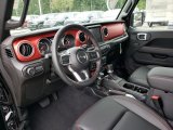 2020 Jeep Wrangler Unlimited Rubicon 4x4 Black Interior