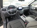 2020 Ford Explorer XLT 4WD Ebony Interior