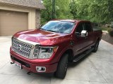 2016 Cayenne Red Nissan TITAN XD Platinum Reserve Crew Cab 4x4 #134889502