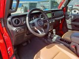 2020 Jeep Wrangler Unlimited Sahara 4x4 Dark Saddle/Black Interior