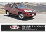 Salsa Red Pearl Toyota 4Runner in 2007