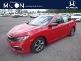 2019 Rallye Red Honda Civic LX Sedan #134981145