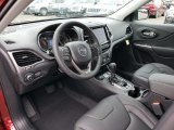2020 Jeep Cherokee Limited 4x4 Black Interior