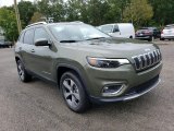 2020 Olive Green Pearl Jeep Cherokee Limited 4x4 #134997640