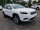 2020 Bright White Jeep Cherokee Limited 4x4 #134997666