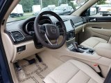 2020 Jeep Grand Cherokee Overland 4x4 Light Frost/Brown Interior