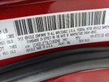 2020 Durango Color Code for Octane Red Pearl - Color Code: PRV