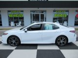 2019 Super White Toyota Camry SE #134997774