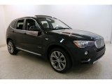 2017 Black Sapphire Metallic BMW X3 xDrive28i #135032737