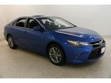 2017 Blue Streak Metallic Toyota Camry SE #135032734