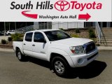 2007 Super White Toyota Tacoma V6 SR5 Double Cab 4x4 #135032625