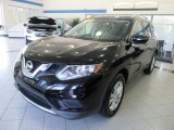 2015 Super Black Nissan Rogue SV AWD #135032755