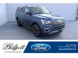 2019 Blue Metallic Ford Expedition Limited #135032651