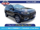 2020 Diamond Black Crystal Pearl Jeep Cherokee Limited 4x4 #135032546