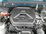 2020 Jeep Wrangler Sport 4x4 2.0 Liter Turbocharged DOHC 16-Valve VVT 4 Cylinder Engine