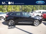 2019 Agate Black Ford Edge SEL AWD #135051570