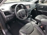 2020 Jeep Cherokee Latitude Plus 4x4 Black Interior