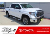 2019 Super White Toyota Tundra SR5 CrewMax 4x4 #135088368