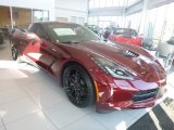 2019 Chevrolet Corvette Stingray Coupe Front 3/4 View