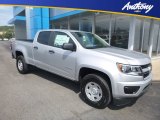 2020 Silver Ice Metallic Chevrolet Colorado WT Crew Cab 4x4 #135117329