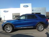 2020 Atlas Blue Metallic Ford Explorer XLT 4WD #135139484