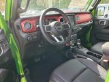 2020 Jeep Wrangler Unlimited Rubicon 4x4 Black Interior